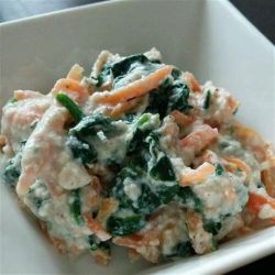 白和えの出来上がり写真